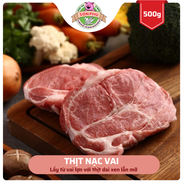 Nạc vai lợn trùn quế 500gr