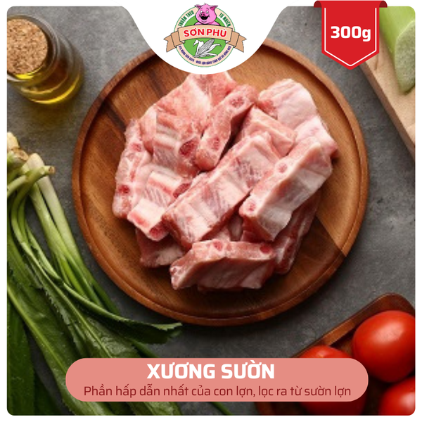 Sườn lợn trùn quế 300g