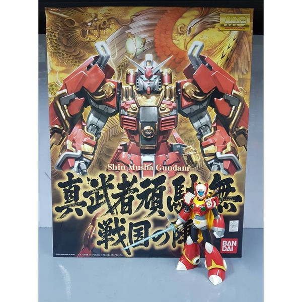 Mô hình lắp ráp MG 1/100 Shin Musha Gundam `Sengoku no Jin` Bandai
