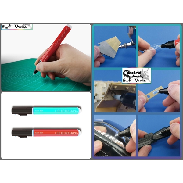 Dung cụ bút phủ che sơn masking lỏng Covering Liquid Pen Curve Marker Galaxy Tool