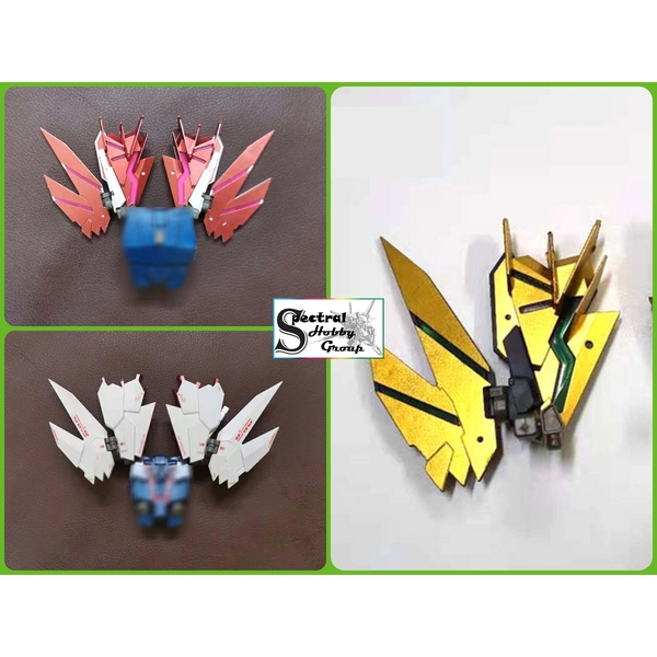 Phụ kiện mô hình Bờm cho MG Unicorn Banshee Phenex Showdown Armor Expansion Mane Fries Backpack