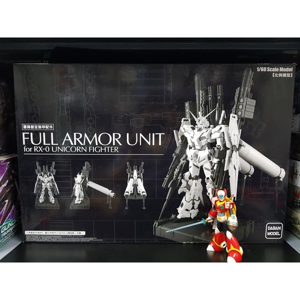 Mô hình lắp ráp PG 1/60 Full Armor Unit cho PG Unicorn (sp không kèm gundam) Daban