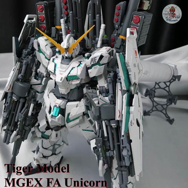 Mô Hình Lắp Ráp Mgex Full Armor Unicorn FA 9903 Tiger Model (+decal nước)