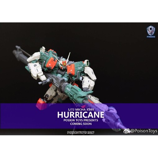 Mô hình Metal Build Metal Frame MB 1/72 Hurricane Buster Poison