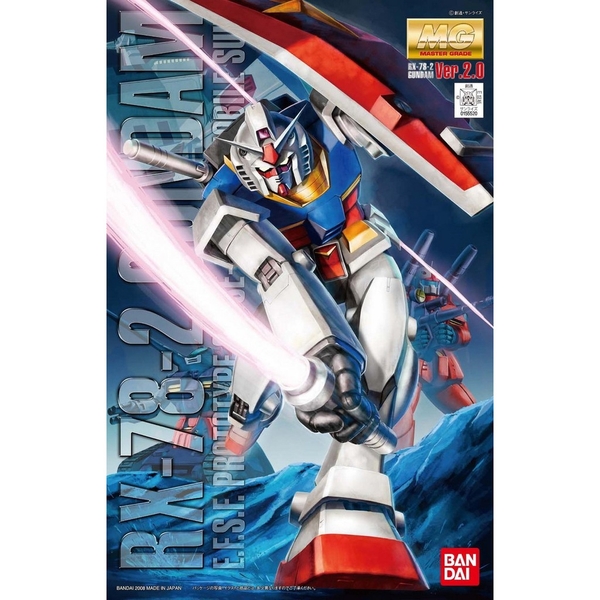 Mô hình lắp ráp MG 1/100 RX-78-2 Gundam Ver.2.0 - RX78 BANDAI