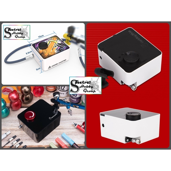 Máy nén khí sơn mô hình Air Pump Compressor Mini Airbrush HM03 Hobby Mio Ensi AC09
