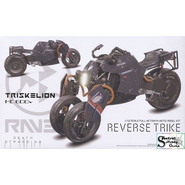 Mô hình lắp ráp Kotobukiya Reverse Trike DEATH STRANDING (+ Bridges TZ069)