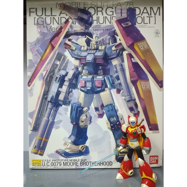 Mô hình lắp ráp MG 1/100 Full Armor Gundam Ver Ka Thunderbolt bandai