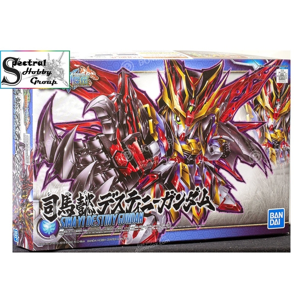 Mô hình nhựa lắp ráp SD Tam Quốc SANGOKU SOKETSUDEN Sima Yi Destiny Gundam