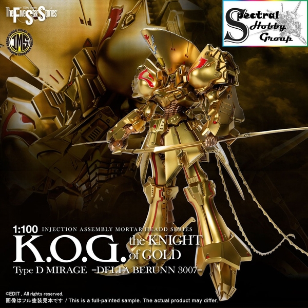 Mô hình lắp ráp VOLKS IMS-10 Knight Gold Delta Berunn 3007 1/100 Five Star Story FSS