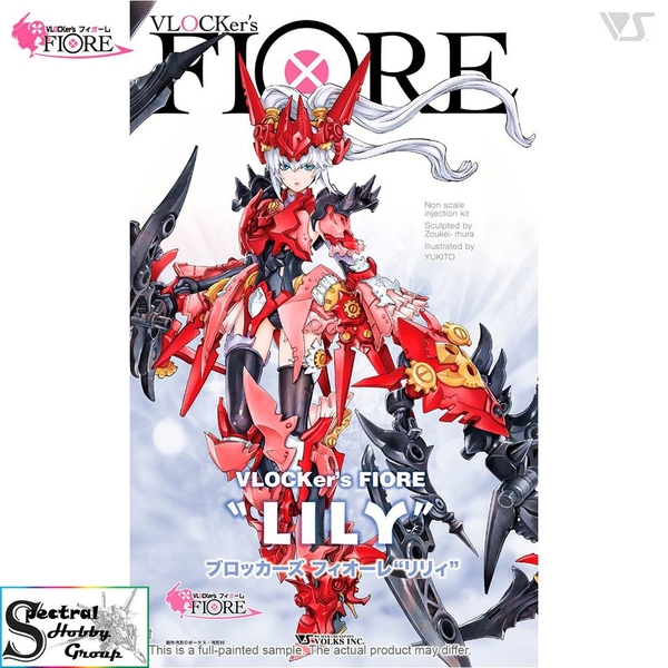Mô hình nhựa lắp ráp Figure VLOCKer's FIORE LILY Vlocker pretty girl PA