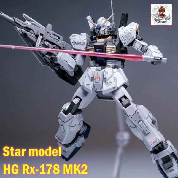Mô hình lắp ráp HG 1/144 gundam MK2 RX178 MK-II AEUG TITANS Star model (+decal)