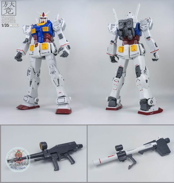 Mô hình lắp ráp Mega Size 1/35 RX-78-2 (52cm) Jumbo Fang Dajing 7802
