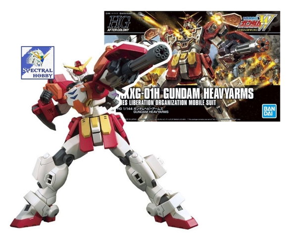 Mô hình lắp ráp HG 1/144 XXXG-01H Gundam Heavyarms HGAC bandai