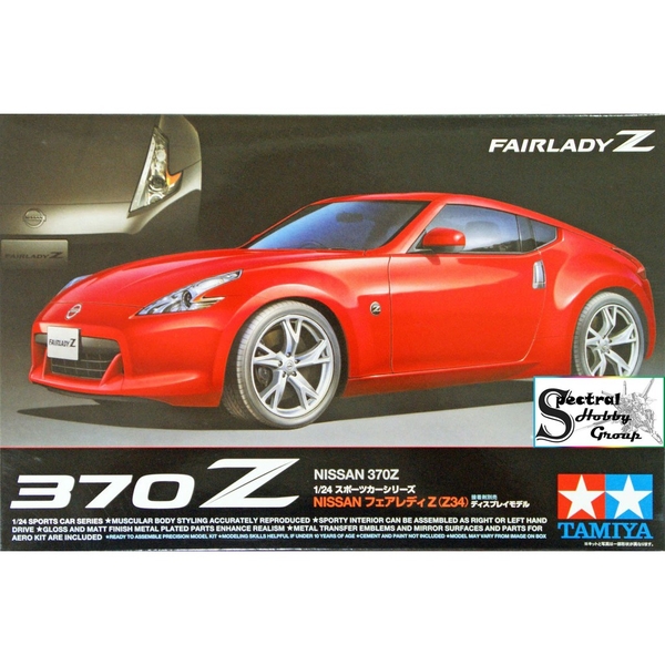 Mô hình lắp ráp ô tô Model Car Tamiya 1/24 Nissan 370Z Fairlady Z