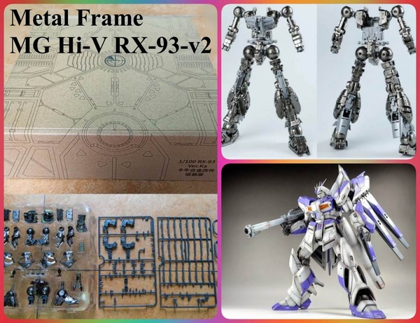 Bộ Metal Frame cho MG HiNu RX93-v2 ver Ka PFS03 Hi-Nu Point Factory