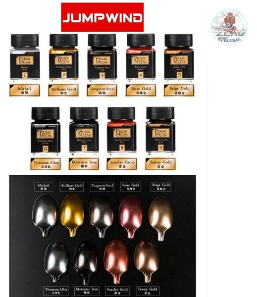 Sơn mô hình Jumpwind Prime metal PM lacquer metallic color