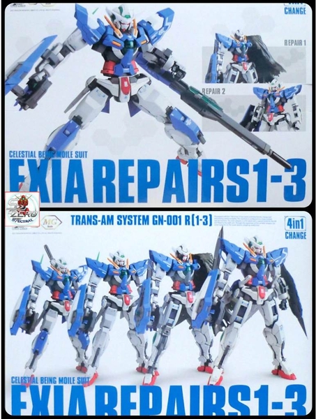 Mô hình lắp ráp MG 1/100 Exia 4in1 Dragon momoko MMK, Hobby Star