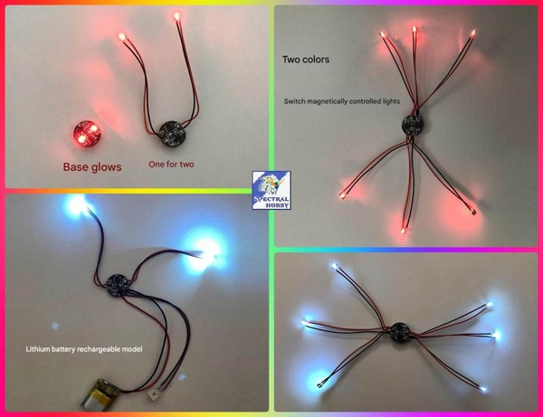 Magnetic Led từ tính độ mô hình gundam, figure nhiều mode sáng
