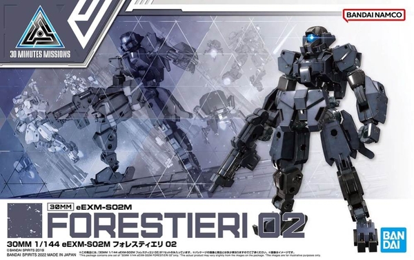Mô hình lắp ráp 30MM 1/144 eEXM-S02M Forestieri 02 - Bandai