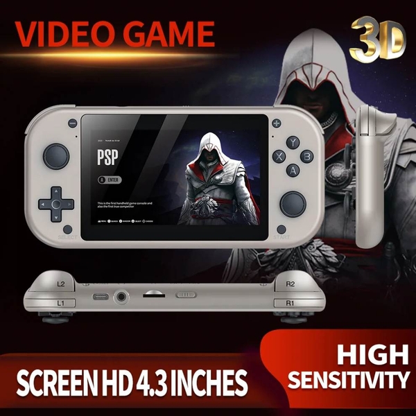 Máy chơi game M17 Retro Handheld Console 4.3 Inch HD Screen (+20000games)