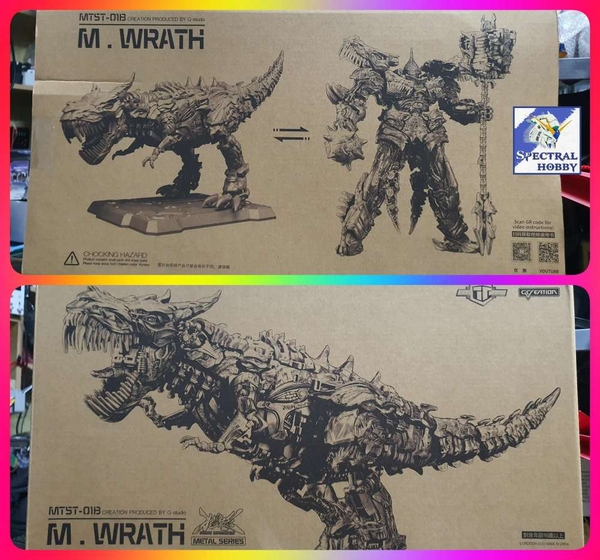Mô hình Transformer G-creation Grimlock MTST-01B Wrath Robot dinosaur Action Figure