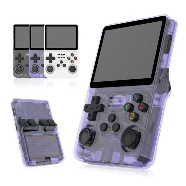 Máy chơi game R36S Retro Handheld Console 3.5 Inch IPS Screen