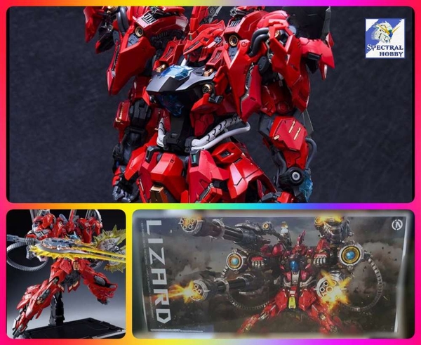 Mô hình lắp ráp MG 1/100 SNAA In ERA+ ERAIN RMD Lizard Metal Frame alloy skeleton