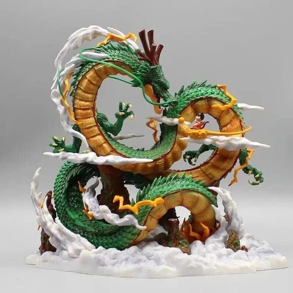 Mô hình Figure Dragon Ball YOYO Dragon Rồng thầnh và Goku Dragonball (22cm)