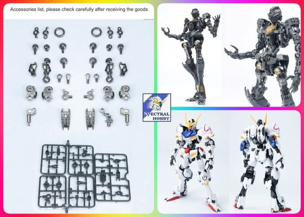Phụ kiện mô hình ACE độ custom METAL FRAME part set cho MG Barbatos gundam