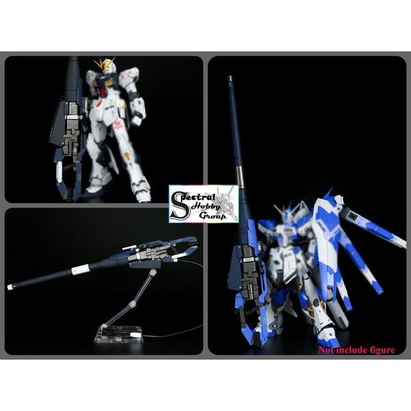 Phụ kiện lắp ráp EW Hyper Mega Bazooka launcher RG HG 1/144 Hi-Nu Nu HiNu Effect wing