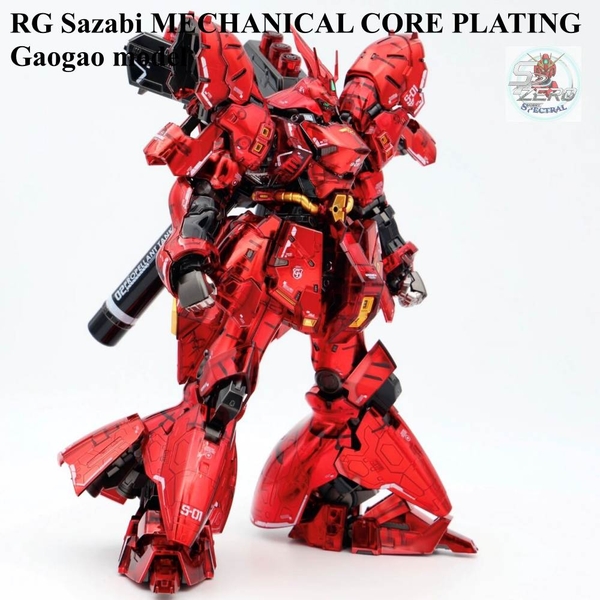 Mô hình lắp ráp RG 1/144 Sazabi MECHANICAL CORE PLATING - RG29B Gaogao model