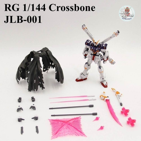 Mô hình lắp ráp RG 1/144 Crossbone Gundam X1 JLB-001 MODEL