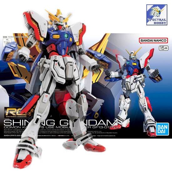 Mô hình lắp ráp RG 1/144 Shining Gundam - Bandai