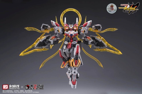 Mô hình lắp ráp 1/100 Zodiac Royal Guardian Baffarion Bull Machine Hemoxian x Toyscomic