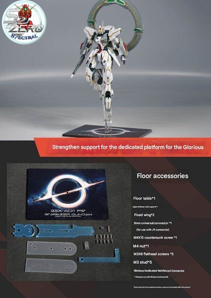 Đế giá đỡ action base mica cho MG Glory Stargazer gundam