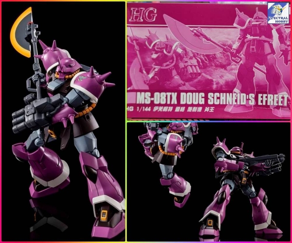 Mô hình lắp ráp HG 1/144 Doug Schneid's Efreet MS-08TX Axe King