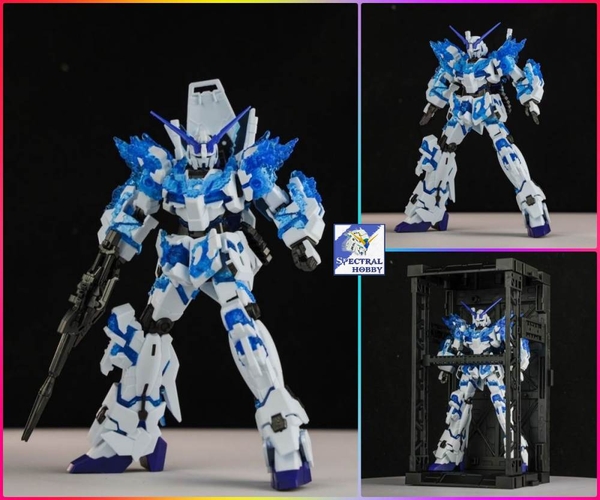 Mô hình lắp ráp HG 1/144 Luminous Ice Blue Crystal Unicorn - XD XINGDONG model