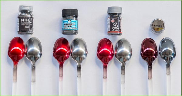Sơn mô hình Dspiae Paint Color Chrome electroplated silver EP1 Master High Enriched inox