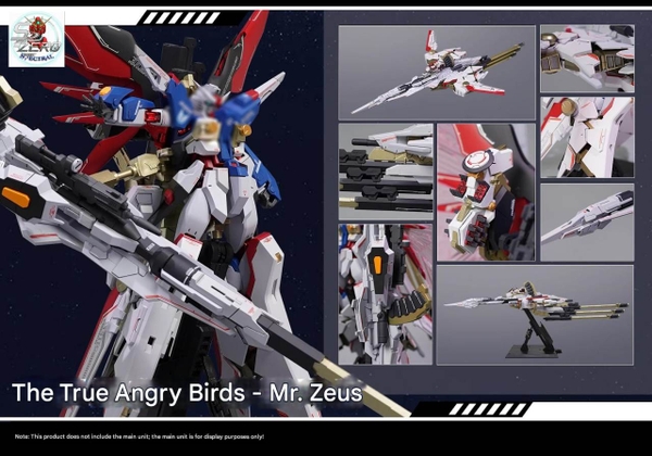 Mô hình lắp ráp 1/144 Zeus Silhouette (HG/RG/MR) Destiny gundam - Real Angry Bird