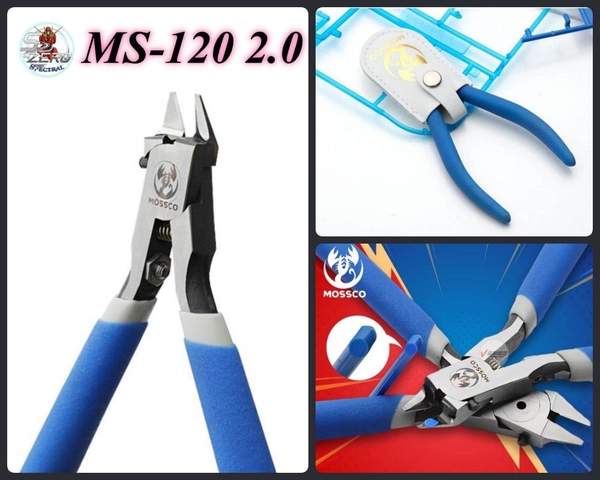 Kìm cắt mô hình MOSSCO Scorpion cutter nipper ULTRA THIN SINGLE EDGED scissors MS120