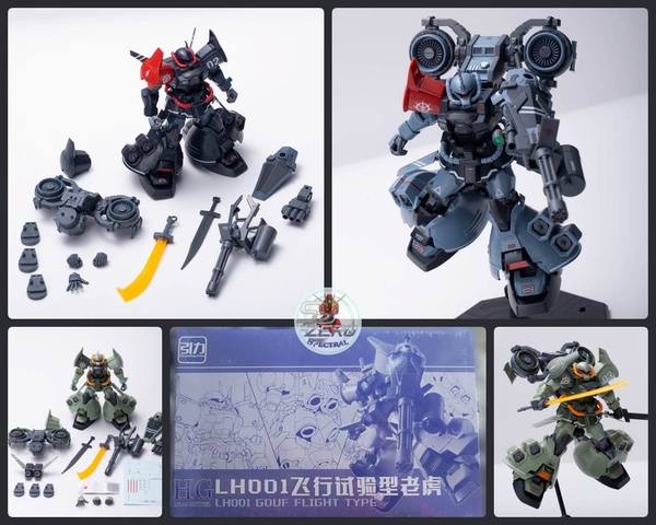 Mô hình lắp ráp HG 1/144 GOUF FLIGHT TYPE Tiger - Gravitation model