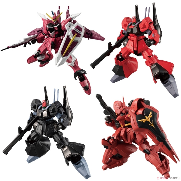 Mô hình lắp ráp Gundam G Frame FA 02 Shokugan Sazabi Rick Dias Justice BANDAI