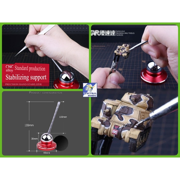 Dụng cụ USTAR kê tay chống rung Reduce Shake Alloy Hand Stabilizer Support UA90914