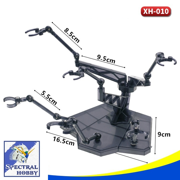Đế giá đỡ mô hình Action Base 6 head bracket HG RG 1/144 Robot Spirit SHF - XH010