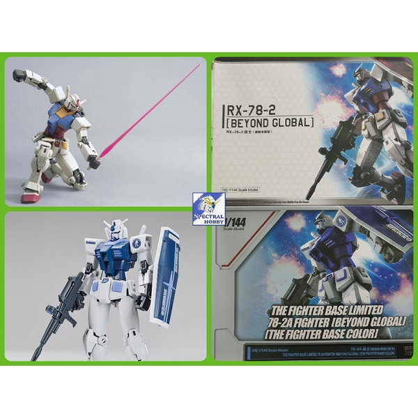 Mô hình lắp ráp HG 1/144 RX-78-2 Beyond Global RX78 gundam base