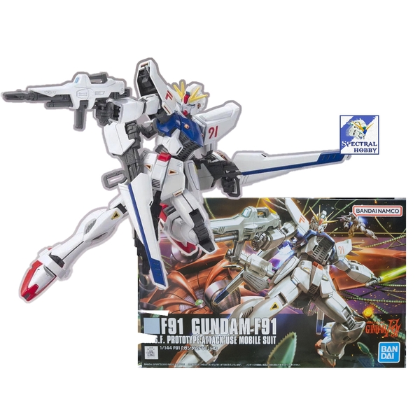 Mô hình lắp ráp HG 1/144 Gundam F91 HGUC 167 - bandai