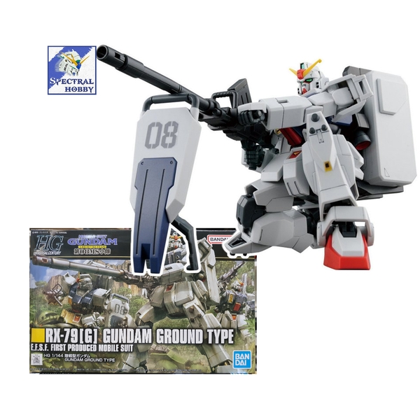 Mô hình lắp ráp HG 1/144 RX-79G GUNDAM GROUND TYPE 08th MS Team HGUC bandai