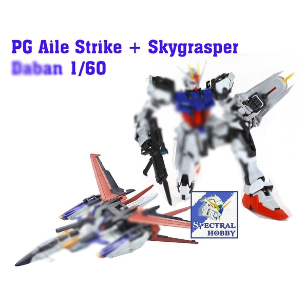 Mô hình lắp ráp PG 1/60 Strike + Skygrasper Gundam GAT-X105 Daban