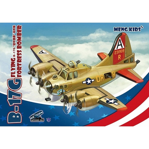 Mô hình lắp ráp Meng B-17G Flying Fortress mPLANE-001